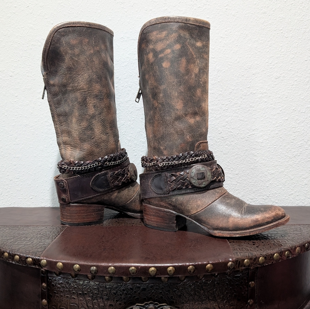 FreeBird BRECK Western Style Boots size 7 - Picture 11 of 13